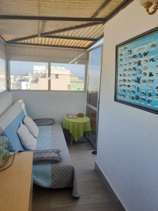 Lovely studia in Las Galletas con nice sea view Apartamento 0*,